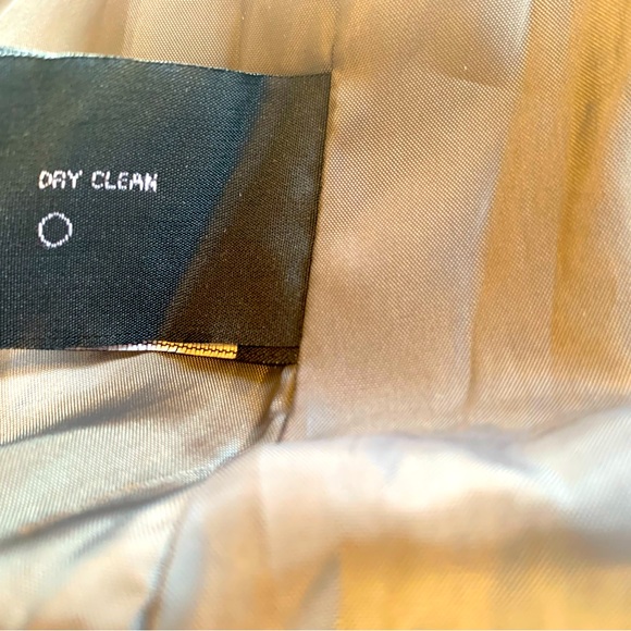 Grey Chevron Coffeeshop Belted Womens Wrap Coat XL - Picture 8 of 9